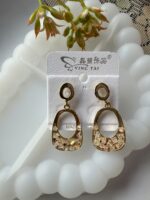 Elegant Crystal Hoop Earrings