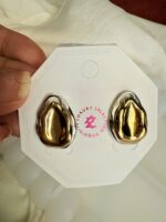 Luxury Metallic Statement Earrings