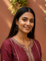 Geometric Drop Earrings - Image 2