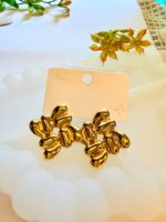 Statement Cluster Drop Earrings