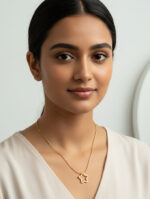 Minimalist Gold-Plated Star Pendant Necklace - Image 2