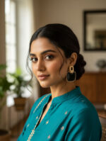 Elegant Square Drop Earrings - Image 2